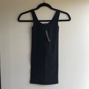 NWT Theory tubular tank top black